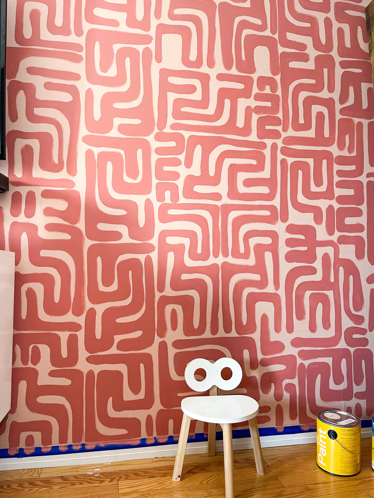 How to Paint Your Walls to Look Like Wallpaper Dee DiARY
